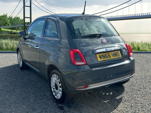 Fiat 500 1.2 Lounge Hatchback Euro 6 S S Grey #5