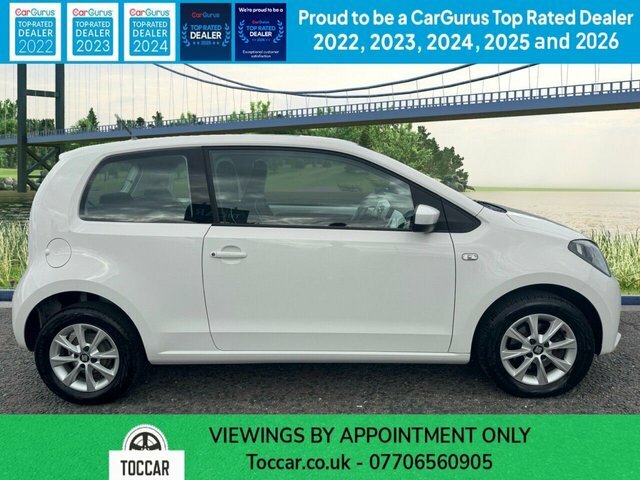 Seat MII 1.0 12V Toca Hatchback Euro 5 6 White #2