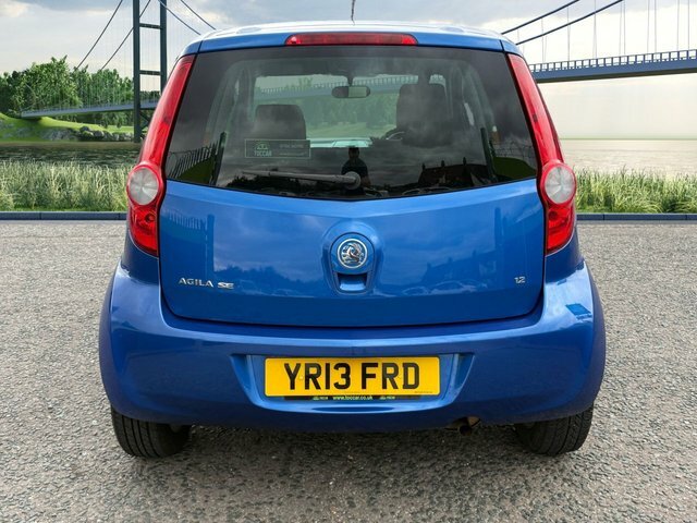 Vauxhall Agila 1.2 Vvt Ecoflex Se A C Mpv Euro Blue #4