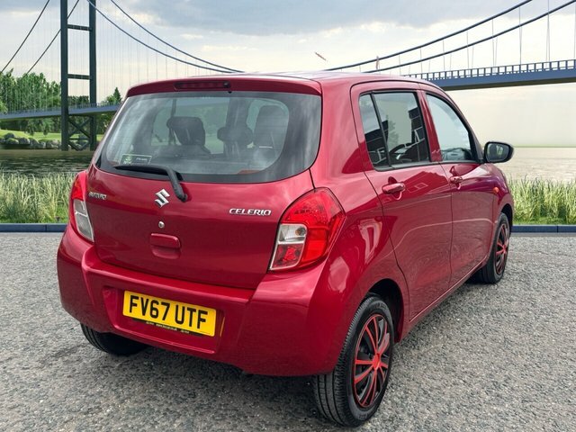 Suzuki Celerio 1.0 Sz2 Hatchback Euro 6 68 Ps Red #3