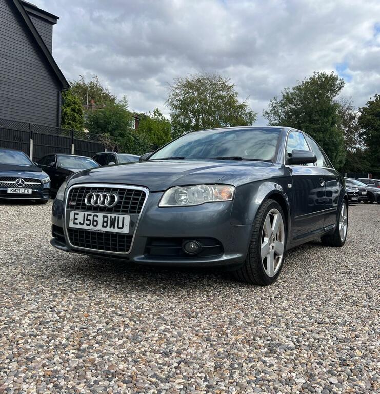 Audi A4 Saloon 2.0 Tdi S Line 200656 Grey #3
