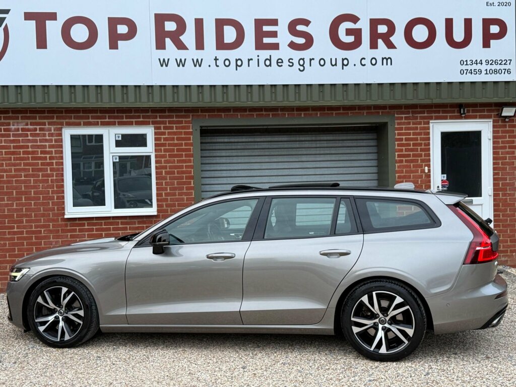 Volvo V60 2.0 T5 R-design Plus Euro 6 Ss GN19JYW Grey #2