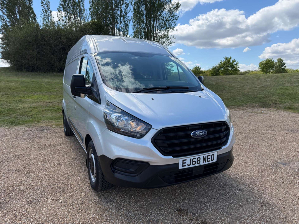 Ford Transit Custom 320 Ecoblue L2 H2 Euro 6 Silver