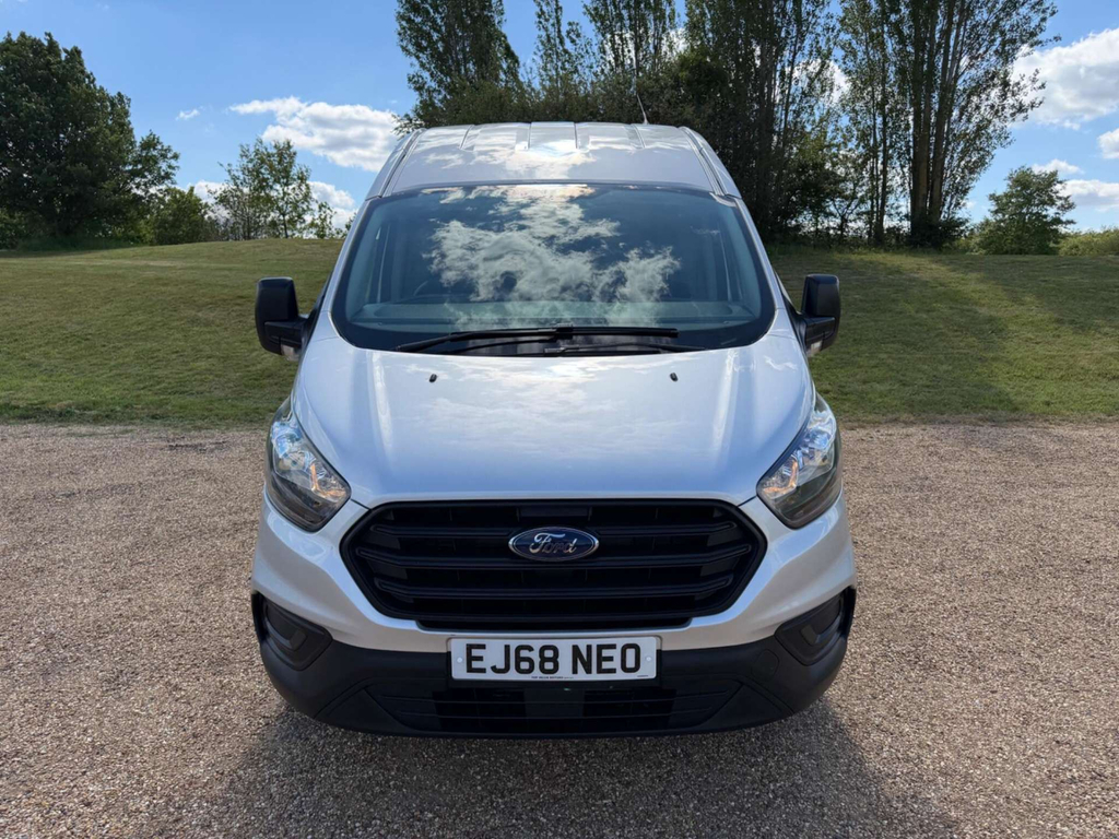 Ford Transit Custom 320 Ecoblue L2 H2 Euro 6 Silver #2