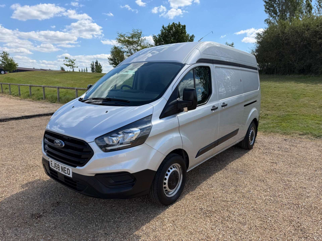 Ford Transit Custom 320 Ecoblue L2 H2 Euro 6 Silver #3