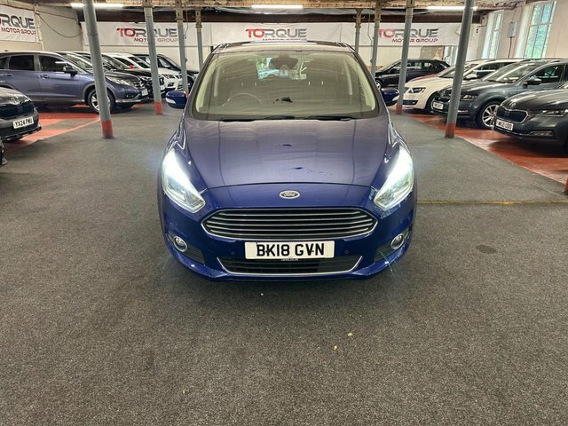 Ford S-Max 2.0 Tdci Titanium Mpv Euro 6 S Blue #3