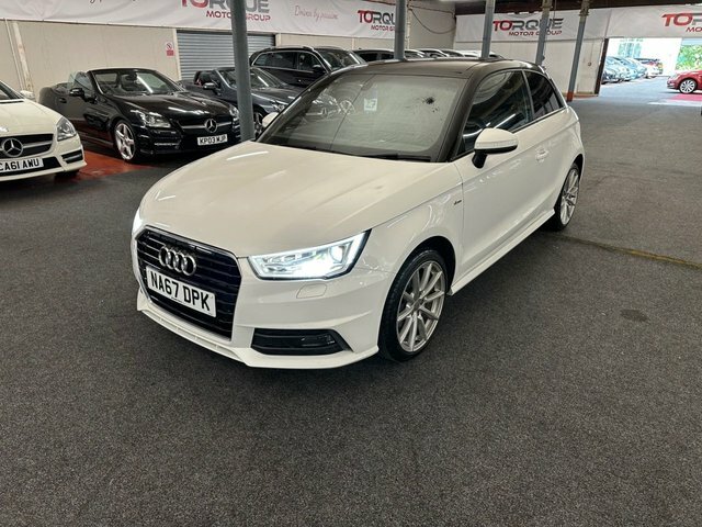 Audi A1 1.4 Tfsi Cod S Line Hatchback S Tronic White