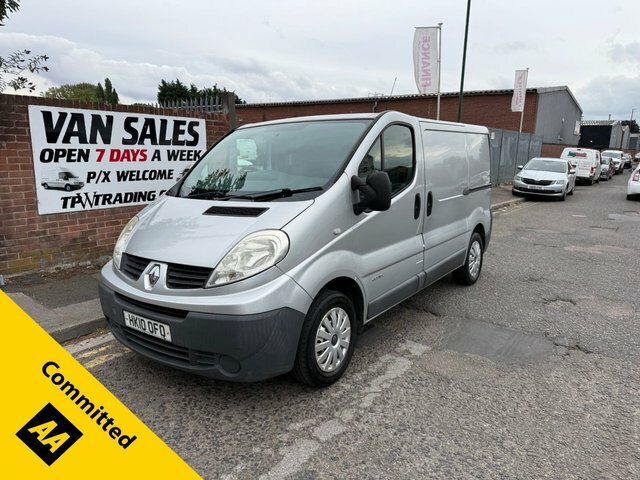 Renault Trafic Panel Van 2.5 Td Dci Sl27 Sport L1 H1 201010 Blue #1
