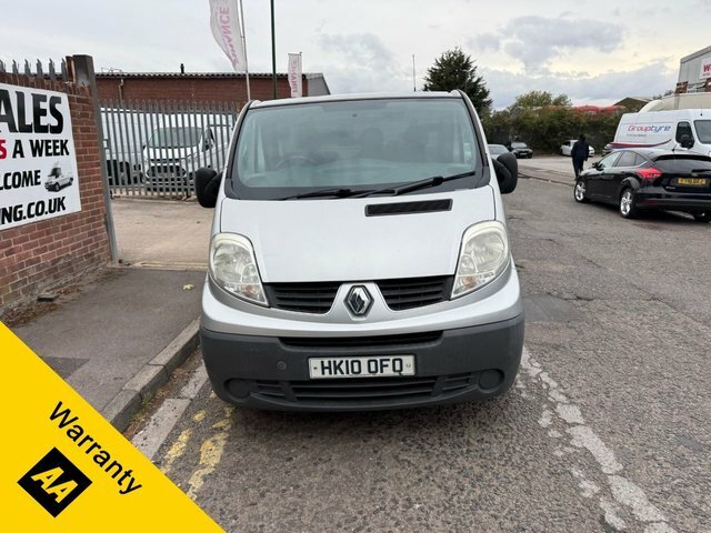 Renault Trafic Panel Van 2.5 Td Dci Sl27 Sport L1 H1 201010 Blue #2