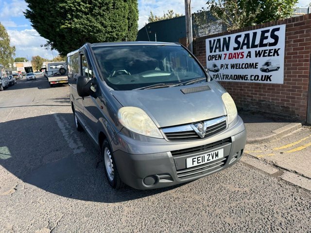 Vauxhall Vivaro 2011 2.0 2700 Cdti Panel Van Fwd Grey #2