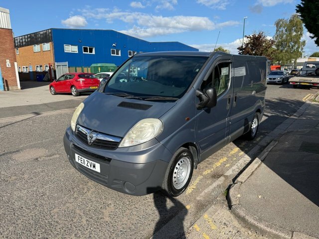 Vauxhall Vivaro 2011 2.0 2700 Cdti Panel Van Fwd Grey #4