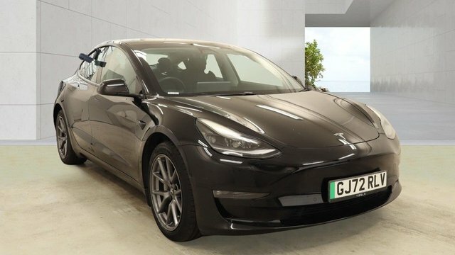 Tesla Model 3 Motor Long Range Saloon Black