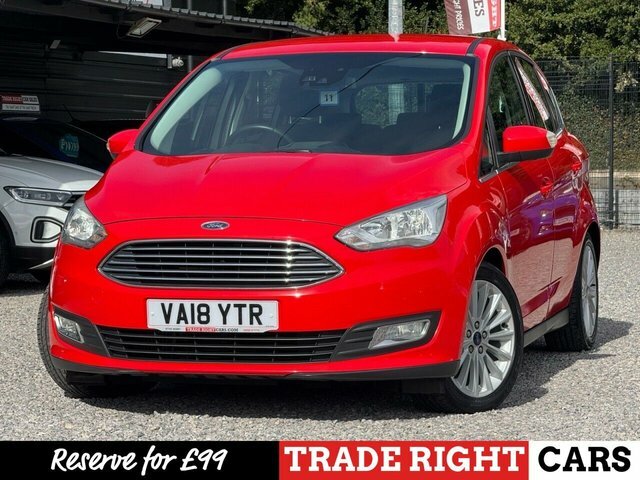 Ford C-Max 1.0 Turbo Titanium - Low Mileage Red