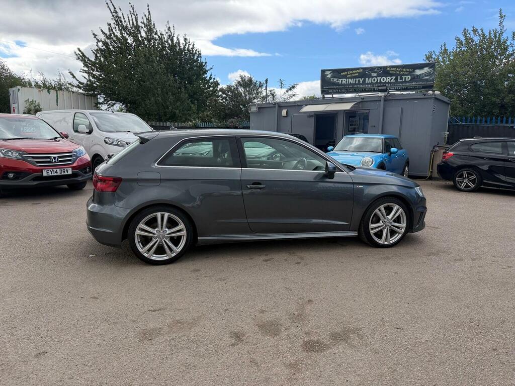Audi A3 2.0 Tdi S Line S Tronic Quattro Euro 6 Ss Grey #6