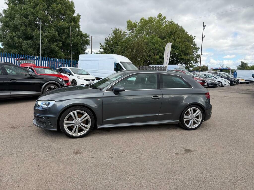 Audi A3 2.0 Tdi S Line S Tronic Quattro Euro 6 Ss Grey #3