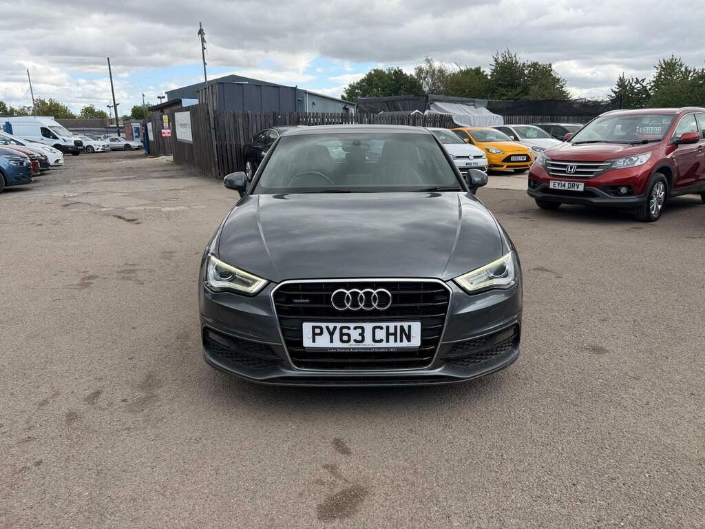 Audi A3 2.0 Tdi S Line S Tronic Quattro Euro 6 Ss Grey #2