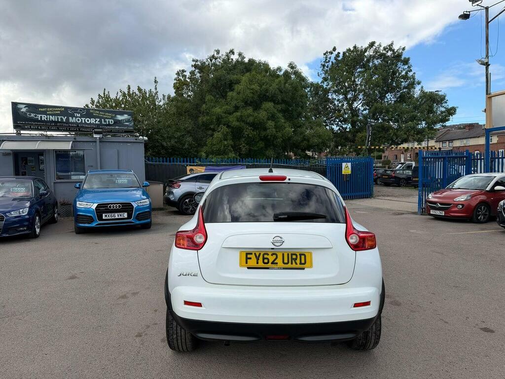 Nissan Juke 1.6 Acenta Premium Euro 5 Ss White #5