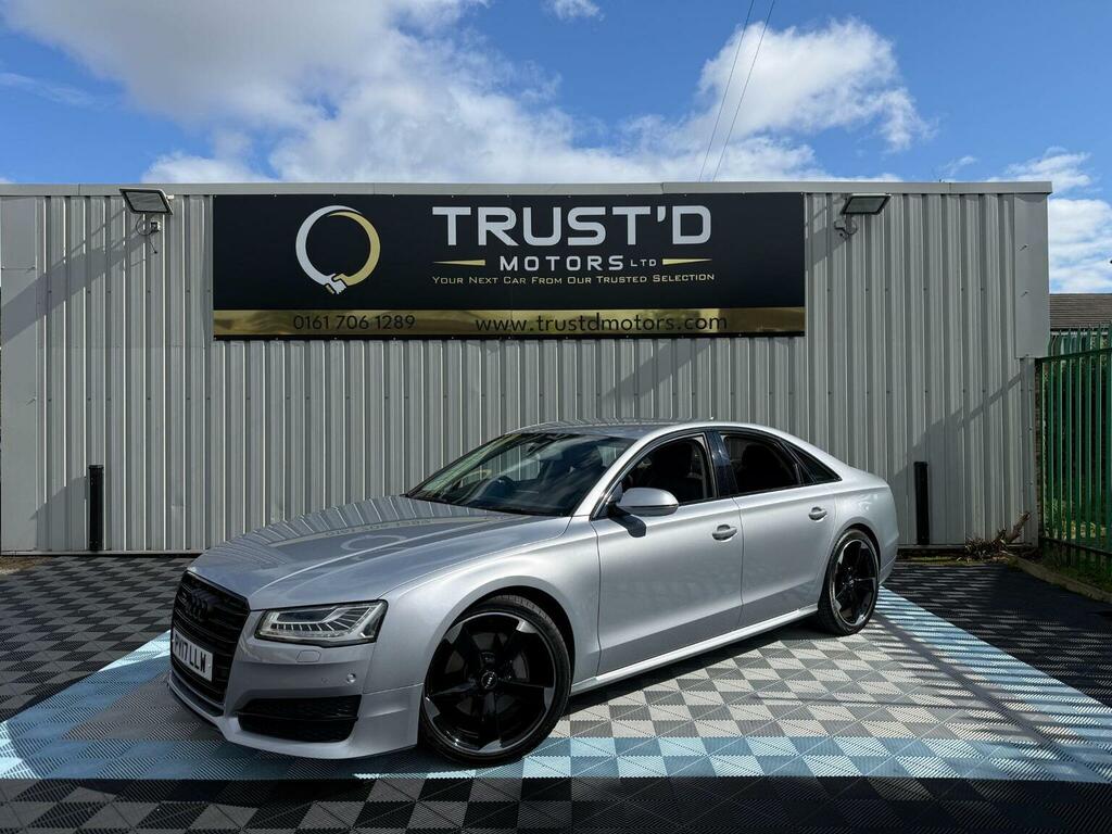 Audi A8 3.0 Tdi V6 Black Edition Tiptronic Quattro Euro 6 Silver #4