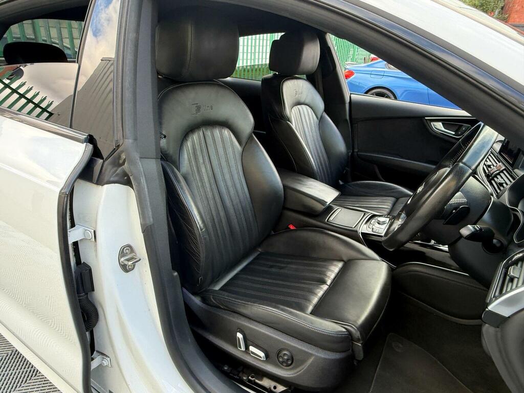 Audi A7 3.0 Tdi V6 Black Edition Sportback S Tronic Quattr Black #25