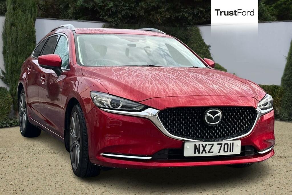 Mazda 6 2.2D 184 Sport 5Dr- Parking Sensors Camera Red