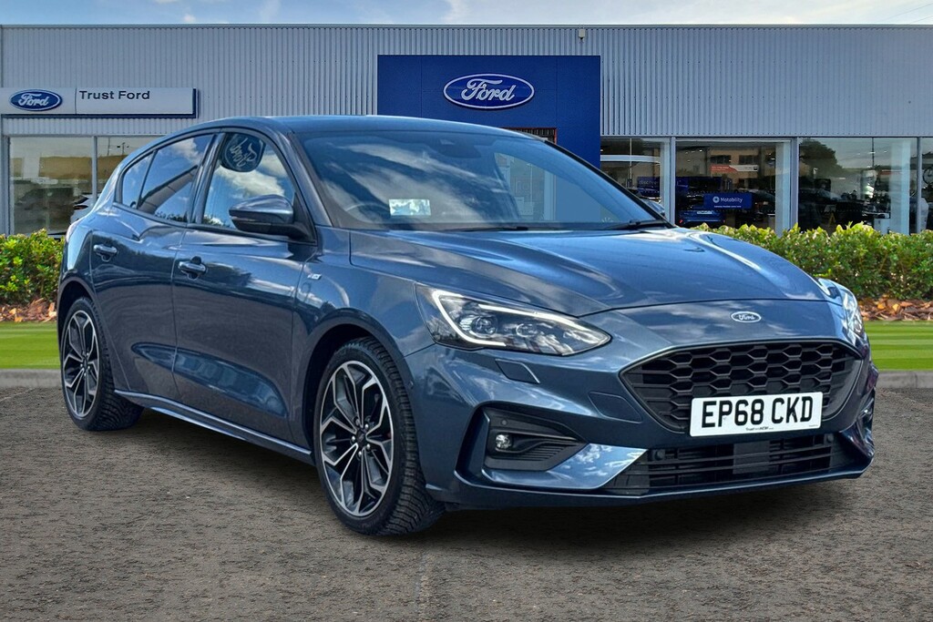 Ford Focus 1.5 Ecoboost 182 St-line X 5Dr- With Adaptive Led Blue