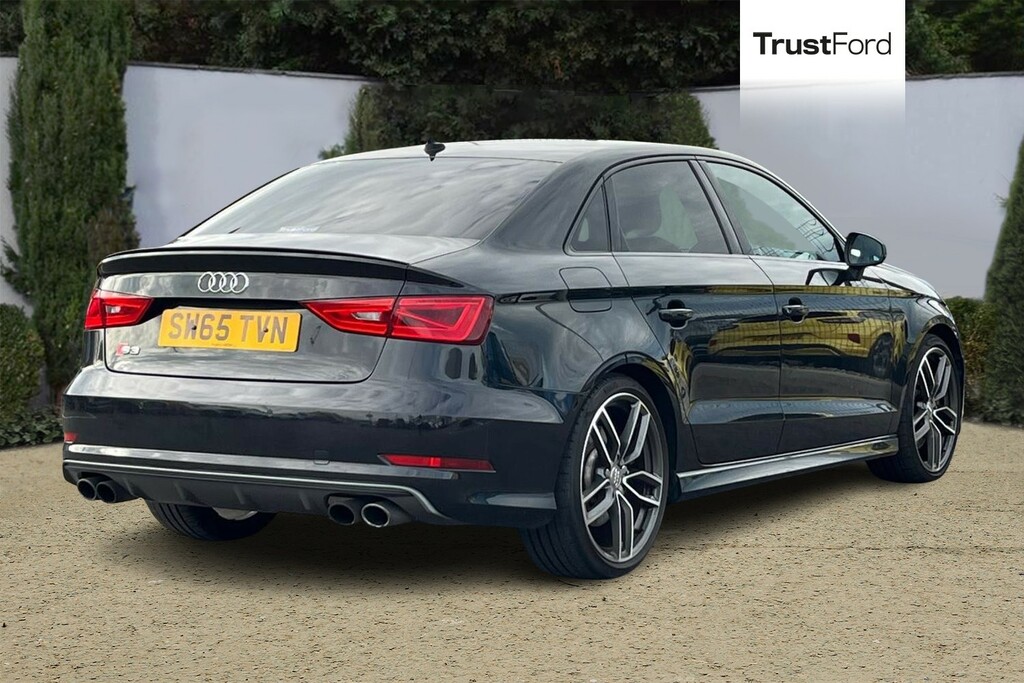 Audi S3 2.0 Tfsi Saloon S Tronic Quattro Euro 6 Black #4