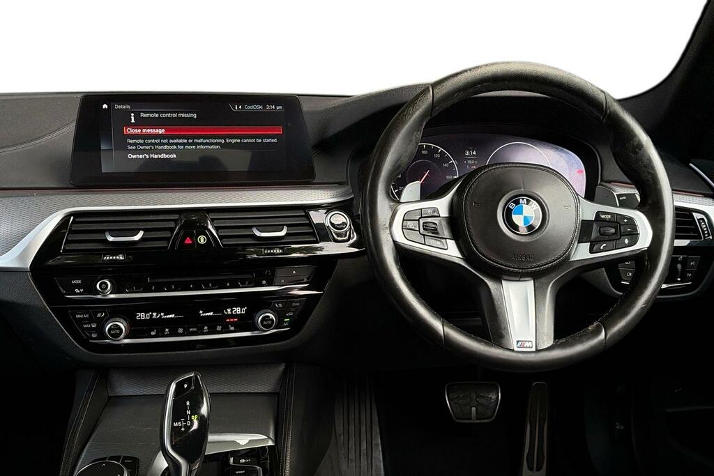 BMW 5 Series 530D M Sport Black #11