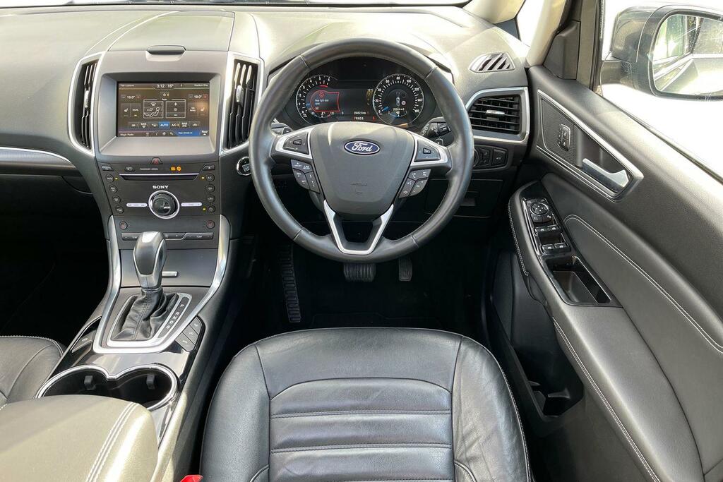 Ford Galaxy 2.0 Tdci Titanium Powershift Euro 5 Black #11
