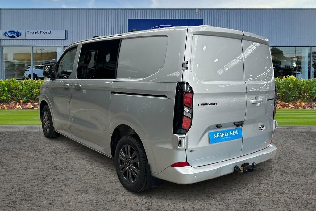 Ford Transit Custom 320 Limited L1 Swb Double Cab In Van Fwd 2.5 Silver #2