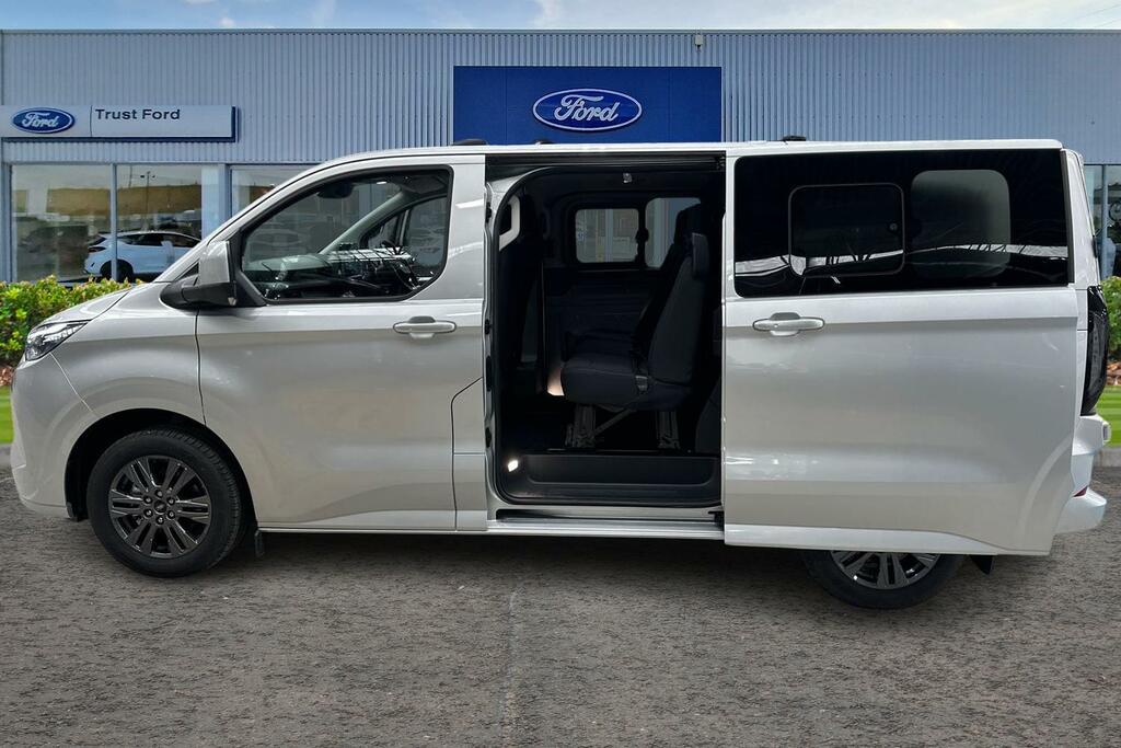 Ford Transit Custom 320 Limited L1 Swb Double Cab In Van Fwd 2.5 Silver #5
