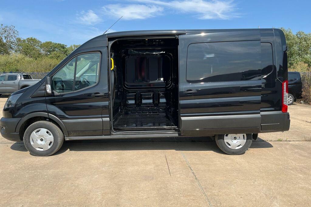 Ford Transit Custom 350 Trend L3 H2 Lwb Medium Roof Fwd 2.0 Ecoblue 13 EJ75NNH Black #5