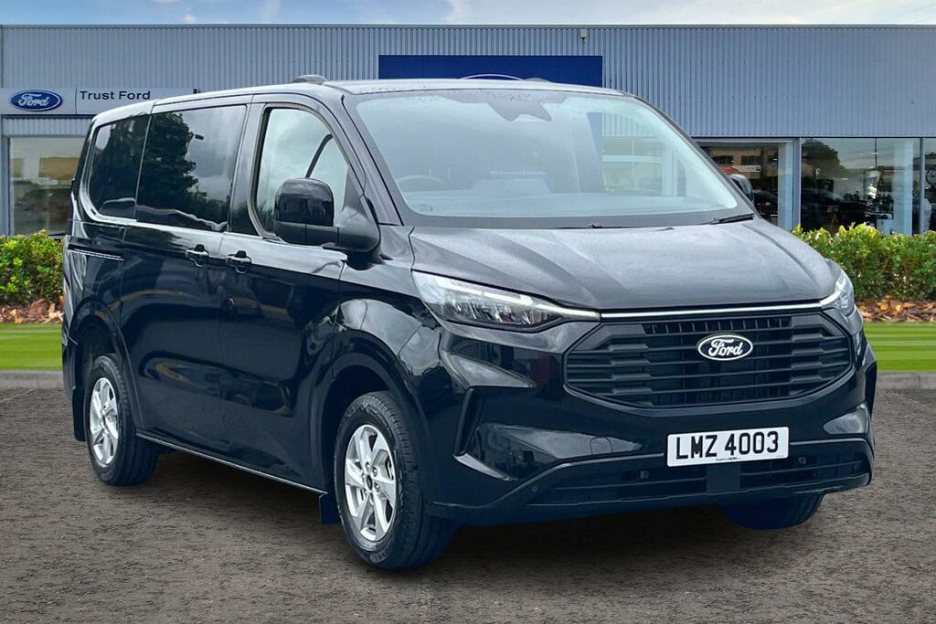 Ford Transit Custom 320 Limited L1 Swb Double Cab In Van Fwd 2.0 Ecobl Black