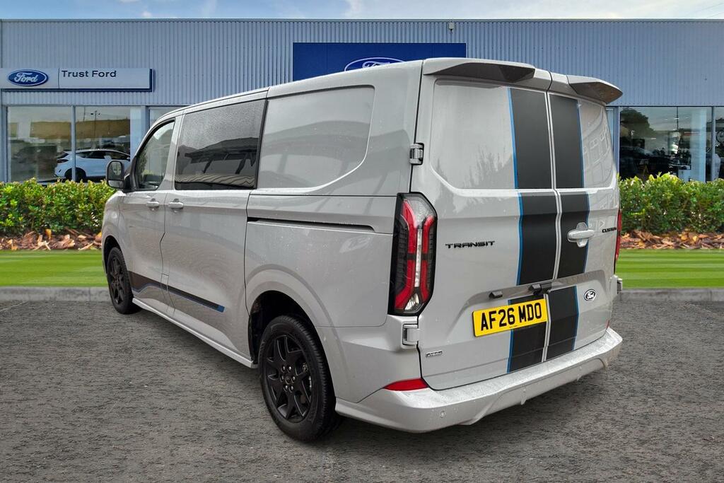 Ford Transit Custom 320 Sport L1 Swb Double Cab In Van Fwd 2.5 Ph AF26MDO Grey #2