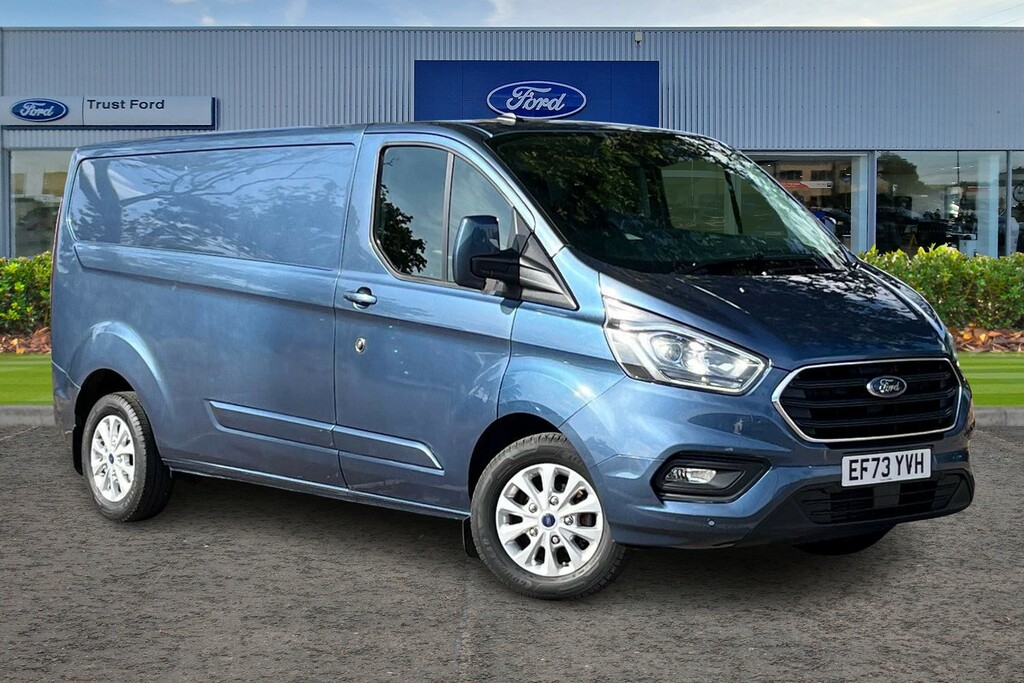 Ford Transit Custom 300 Limited L2 Lwb Fwd 2.0 Ecoblue 130Ps Low Blue