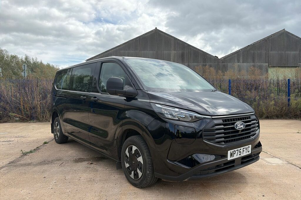 Ford Transit Custom 340 Trend L2 Lwb 9 Seat Kombi Fwd 2.5 Phev 23 Black