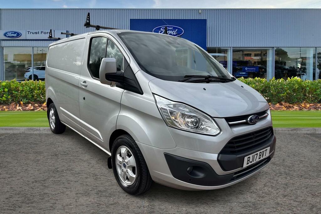 Ford Transit Custom 290 Limited L1 Swb 2.0 Tdci 130Ps Low Roof Silver