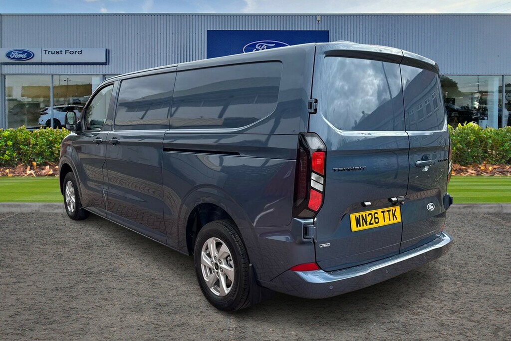 Ford Transit Custom 320 Limited L2 Lwb Fwd 2.5 Phev 232Ps Low Roo Blue #2