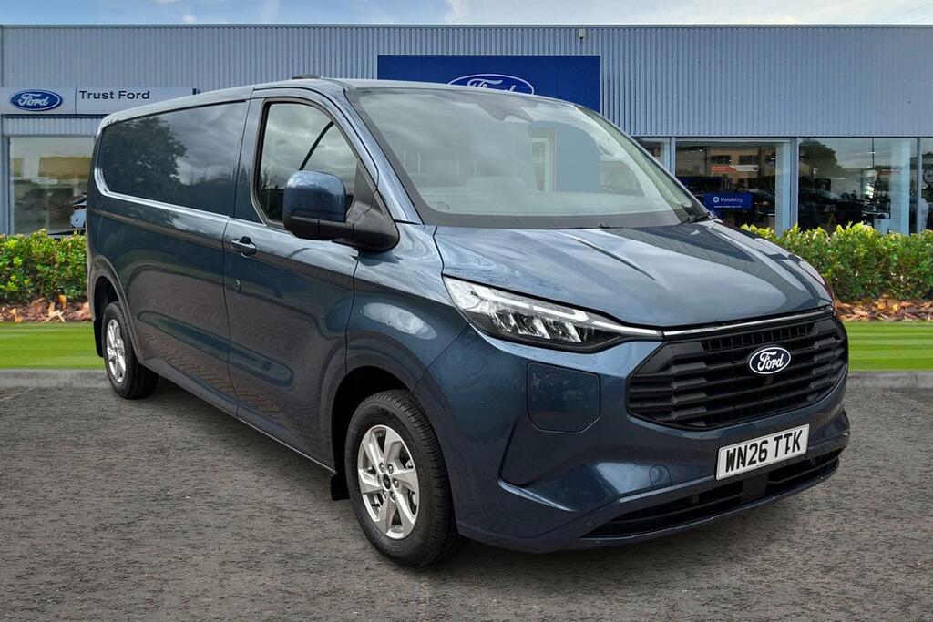 Ford Transit Custom 320 Limited L2 Lwb Fwd 2.5 Phev 232Ps Low Roo Blue