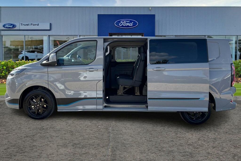 Ford Transit Custom 320 L1 Fwd 2.5 Phev 232Ps H1 Double Cab Van Grey #5