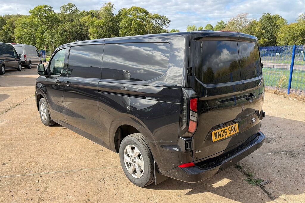 Ford Transit Custom 320 Limited L2 Lwb Fwd 2.5 Phev 232Ps Low Roo Black #2