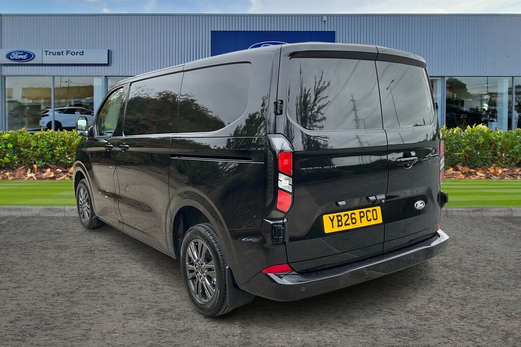 Ford Transit Custom 320 Limited L1 Swb Fwd 2.0 Ecoblue 136Ps Low Roof Black #2