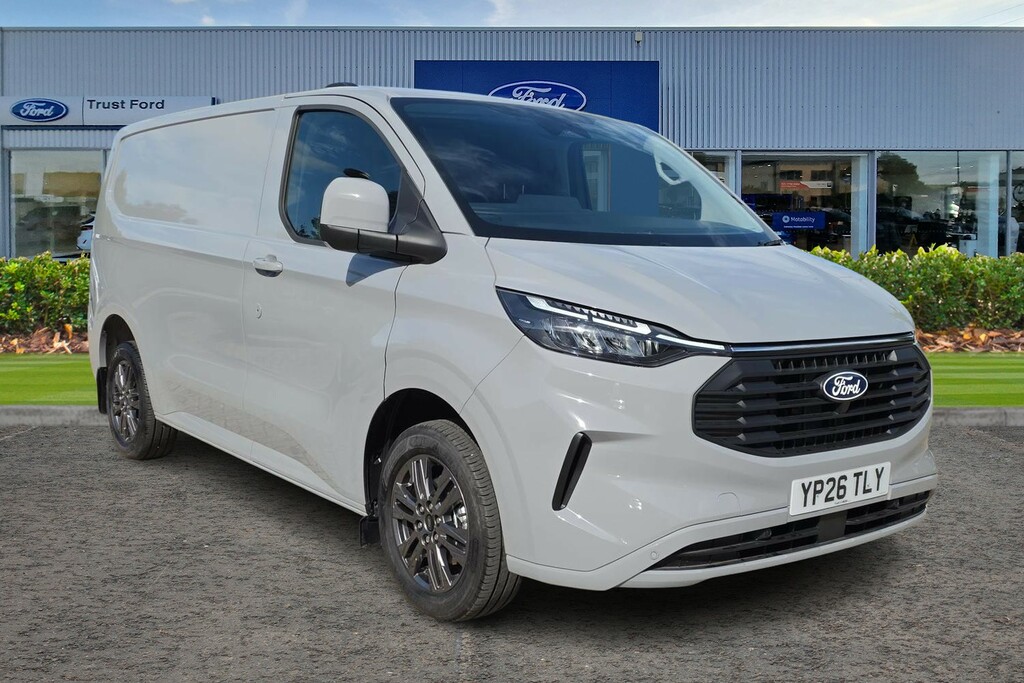 Ford Transit Custom 320 Limited L1 Swb Fwd 2.0 Ecoblue 136Ps Low Roof Grey