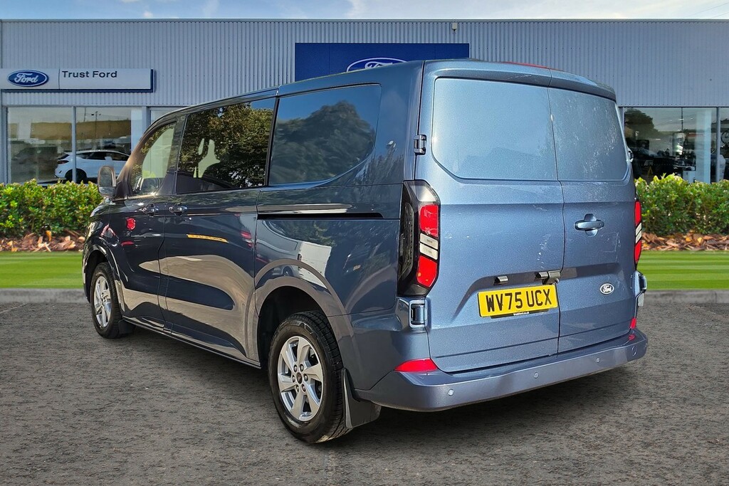 Ford Transit Custom 320 Limited L2 Lwb Double Cab In Van 2.0 Ecob Blue #2