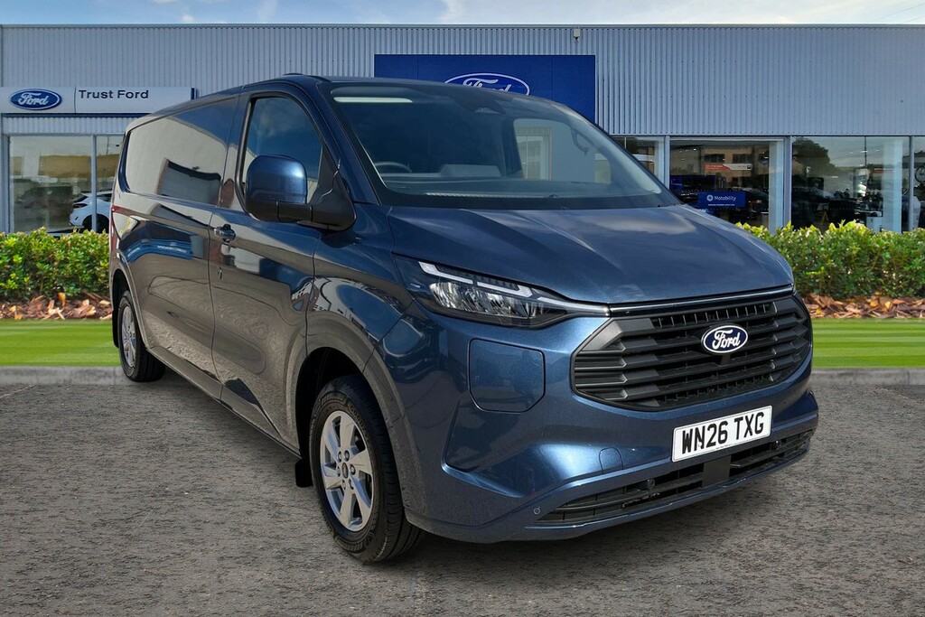 Ford Transit Custom 320 Limited L2 Lwb Fwd 2.5 Phev 232Ps Low Roo Blue