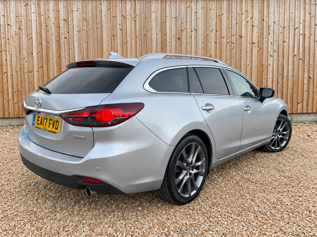 Mazda 6 2.2 Skyactiv-d Sport Nav Tourer Silver #2