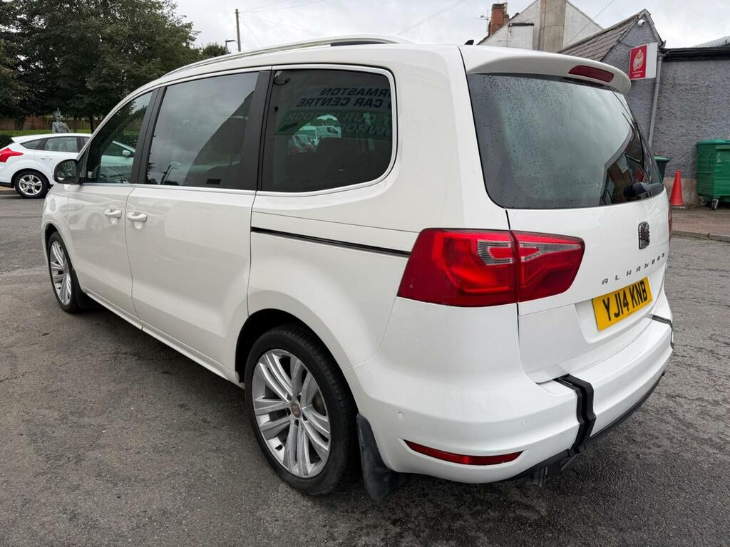 Seat Alhambra 2.0 Tdi Se Lux Dsg Euro 5 Ss White #4
