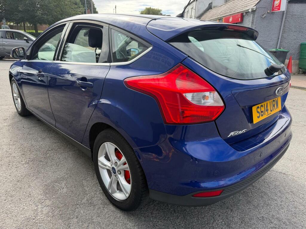 Ford Focus Hatchback 1.6 Tdci Zetec Euro 5 Ss 201414 Blue #4