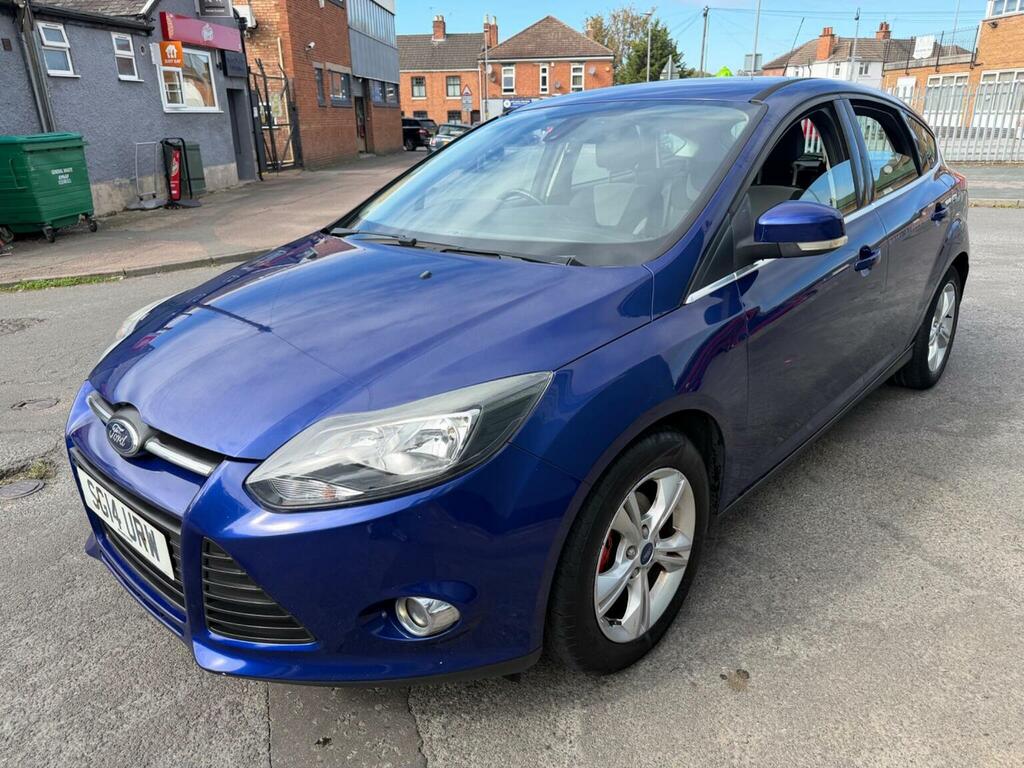 Ford Focus Hatchback 1.6 Tdci Zetec Euro 5 Ss 201414 Blue #2