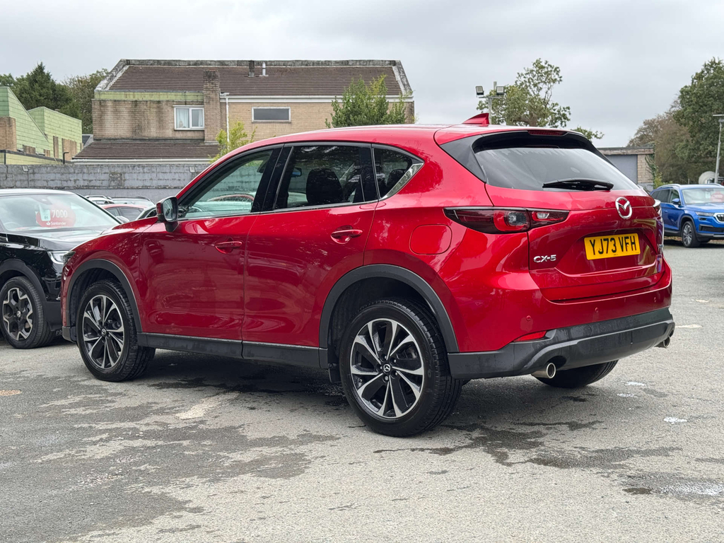 Mazda CX-5 2.0L E-skyactiv G Mhev Exclusive-line Red #4