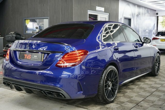 Mercedes-Benz C Class 2.1 C220d Amg Line Saloon G-tronic Eur Blue #6